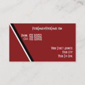 名刺野球 名刺 (裏面)