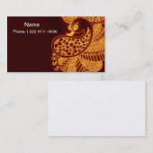 名刺金ゴールドメンディ 名刺 (正面/裏面)