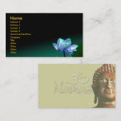 名刺青蓮仏 名刺 (正面/裏面)