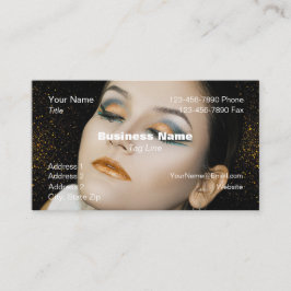 名刺顔メイクアップ背景HAMbyWG 名刺