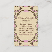 名刺食べを出す 名刺 (裏面)