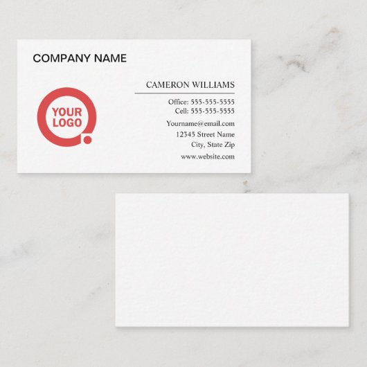 名刺 (正面/裏面)