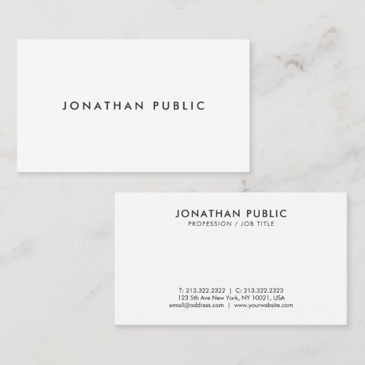 名刺 (正面/裏面)