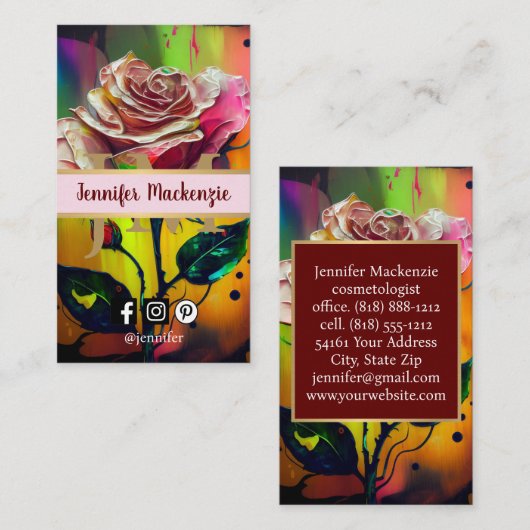 名刺 (正面/裏面)