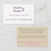 名刺 (正面/裏面)