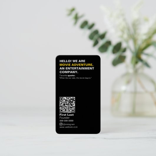 名刺 (スタンド正面)