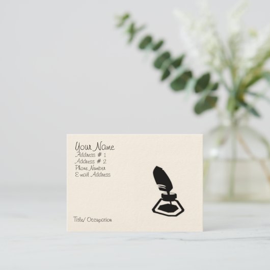 名刺 (スタンド正面)