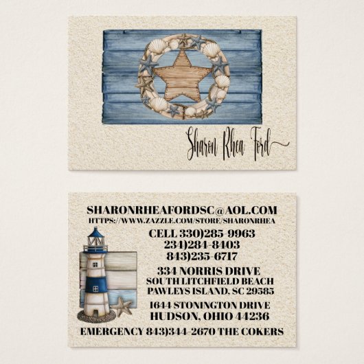 名刺 (正面&裏面)