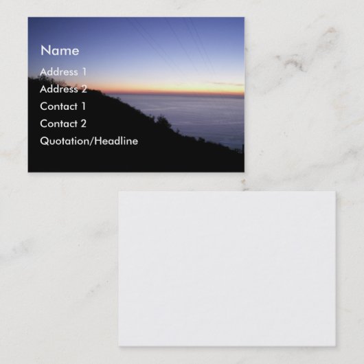 名刺 (正面/裏面)