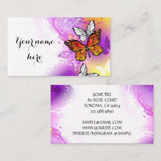 名刺 (正面/裏面)