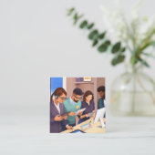 名刺 (スタンド正面)