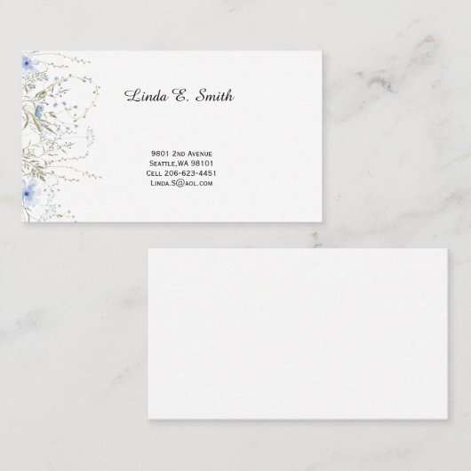 名刺 (正面/裏面)