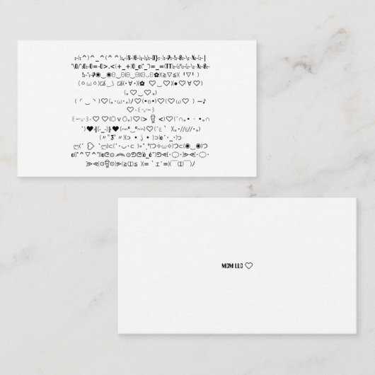 名刺 (正面/裏面)