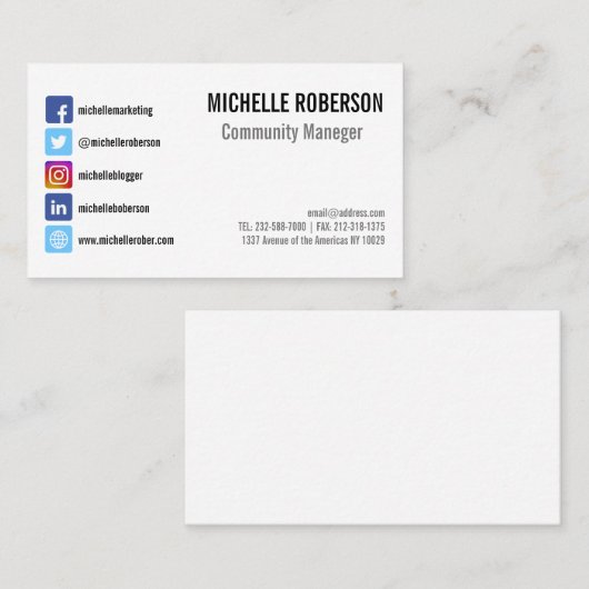 名刺 (正面/裏面)