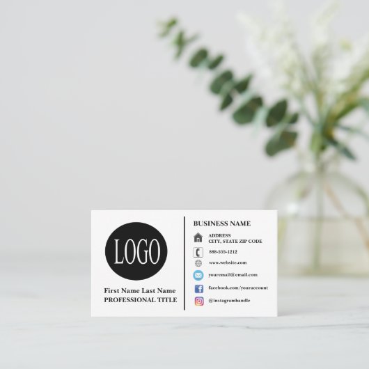 名刺 (スタンド正面)