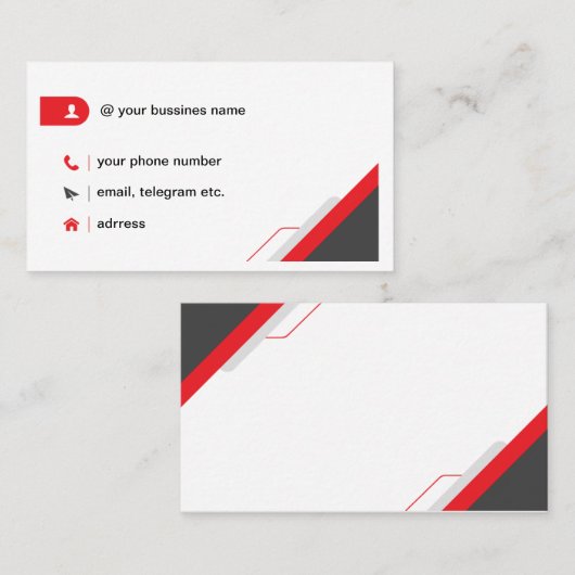 名刺 (正面/裏面)