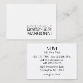 名刺 (正面/裏面)