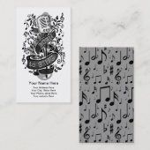 名刺2を歌うために生まれて下さい 名刺 (正面/裏面)