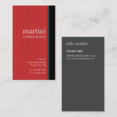 名刺：: お洒落6 名刺 (正面/裏面)