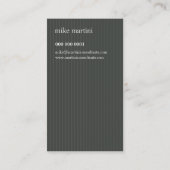 名刺：: お洒落6 名刺 (裏面)