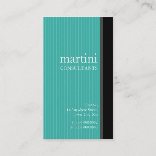 名刺：: お洒落7 名刺 (正面)