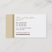 名刺： かわいらし: crafty 1 名刺 (裏面)