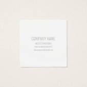 名刺: 「さくらんぼの花」 : NATURAL (裏面)