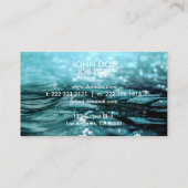 名刺||のシンプル||のモダン 名刺 (裏面)