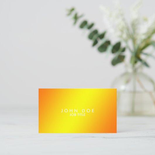 名刺||のシンプル||のモダン 名刺 (スタンド正面)