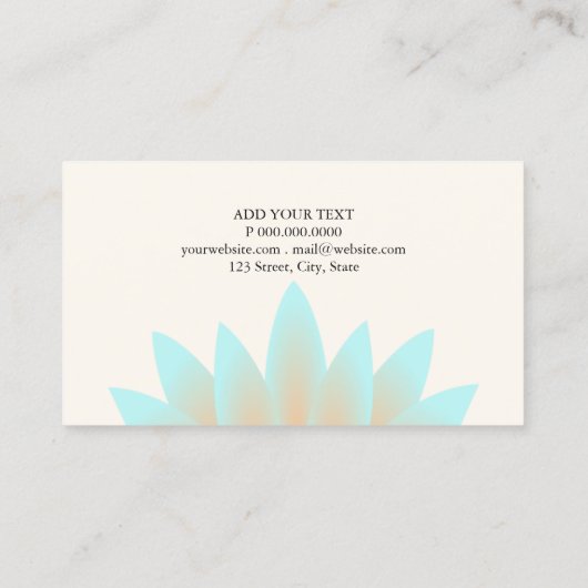 名刺-はすパステル 名刺 (裏面)