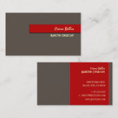 名刺、{はっきりしたカスタマイズ可能な背景} 名刺 (正面/裏面)