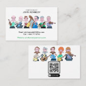 名刺（アイルランド） 名刺 (正面/裏面)