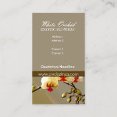 名刺、イベントプランナー 名刺 (裏面)