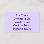 名刺 – イリノイ (裏面)