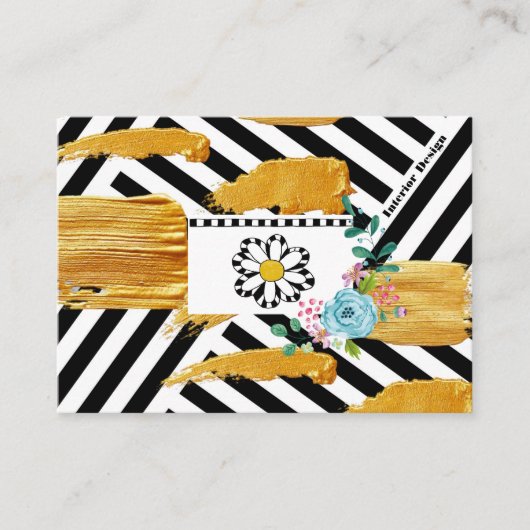 名刺、インテリアデザイン 名刺 (正面)