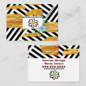 名刺、インテリアデザイン 名刺 (正面/裏面)