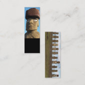 名刺-イースター島 スキニー名刺 (正面/裏面)