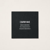 名刺：ウィリアム・モリス：ザクロ (裏面)