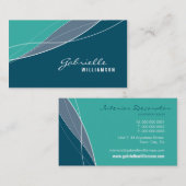 名刺：：エレガンスモダン2 名刺 (正面/裏面)