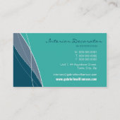 名刺：：エレガンスモダン2 名刺 (裏面)