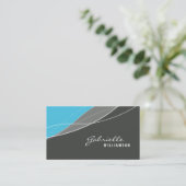 名刺：：エレガンスモダン4 名刺 (スタンド正面)