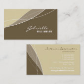 名刺::エレガンスモダン5 名刺 (正面/裏面)