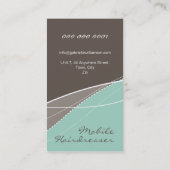 名刺：：エレガンスモダン6 名刺 (裏面)