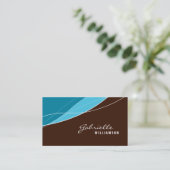 名刺：：エレガンスモダン9 名刺 (スタンド正面)