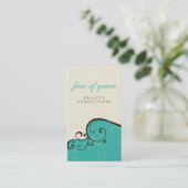 名刺：：エレガントに繊細な9 名刺 (スタンド正面)