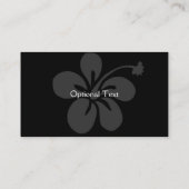 名刺 – エレガント (裏面)