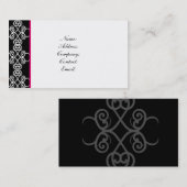 名刺 – エレガント (正面/裏面)