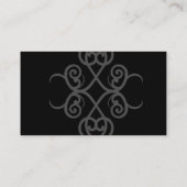 名刺 – エレガント (裏面)