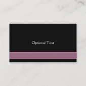 名刺 – エレガント (裏面)