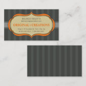 名刺： エレガント: Flamboyant L10 名刺 (正面/裏面)